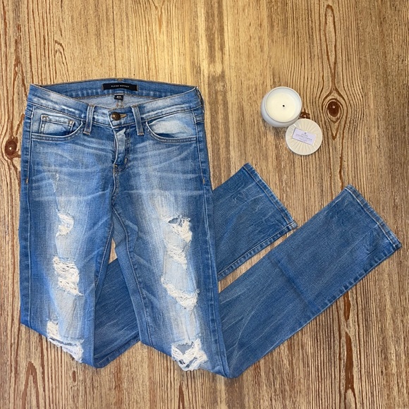 Flying Monkey Ripped Jeans Size 